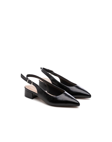 Paradox London Fiorenza Wide Fit Low Block Heels