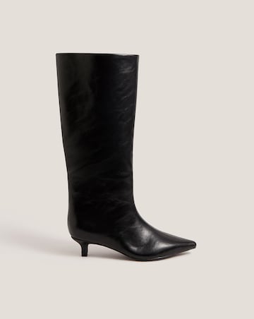 Monsoon Kate Pointed Kitten Heel Boots