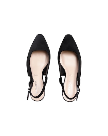 Paradox London Fervora Wide Fit Court Shoes