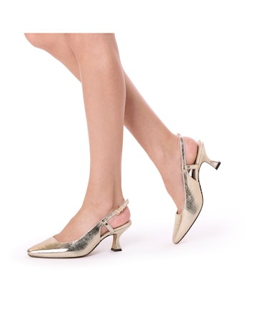 Paradox London Fervora Wide Fit Court Shoes