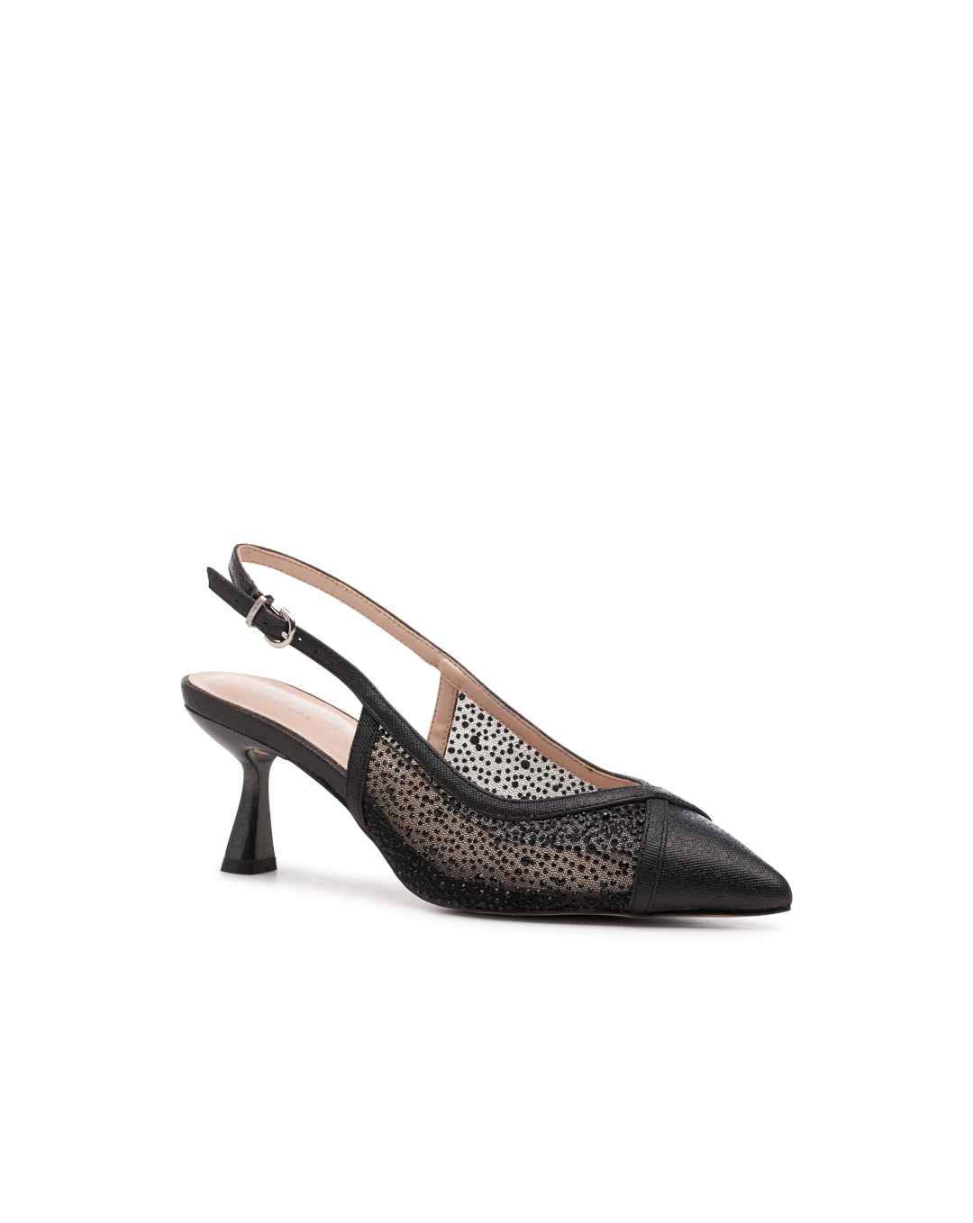 Paradox London Fascinate Slingback Heels