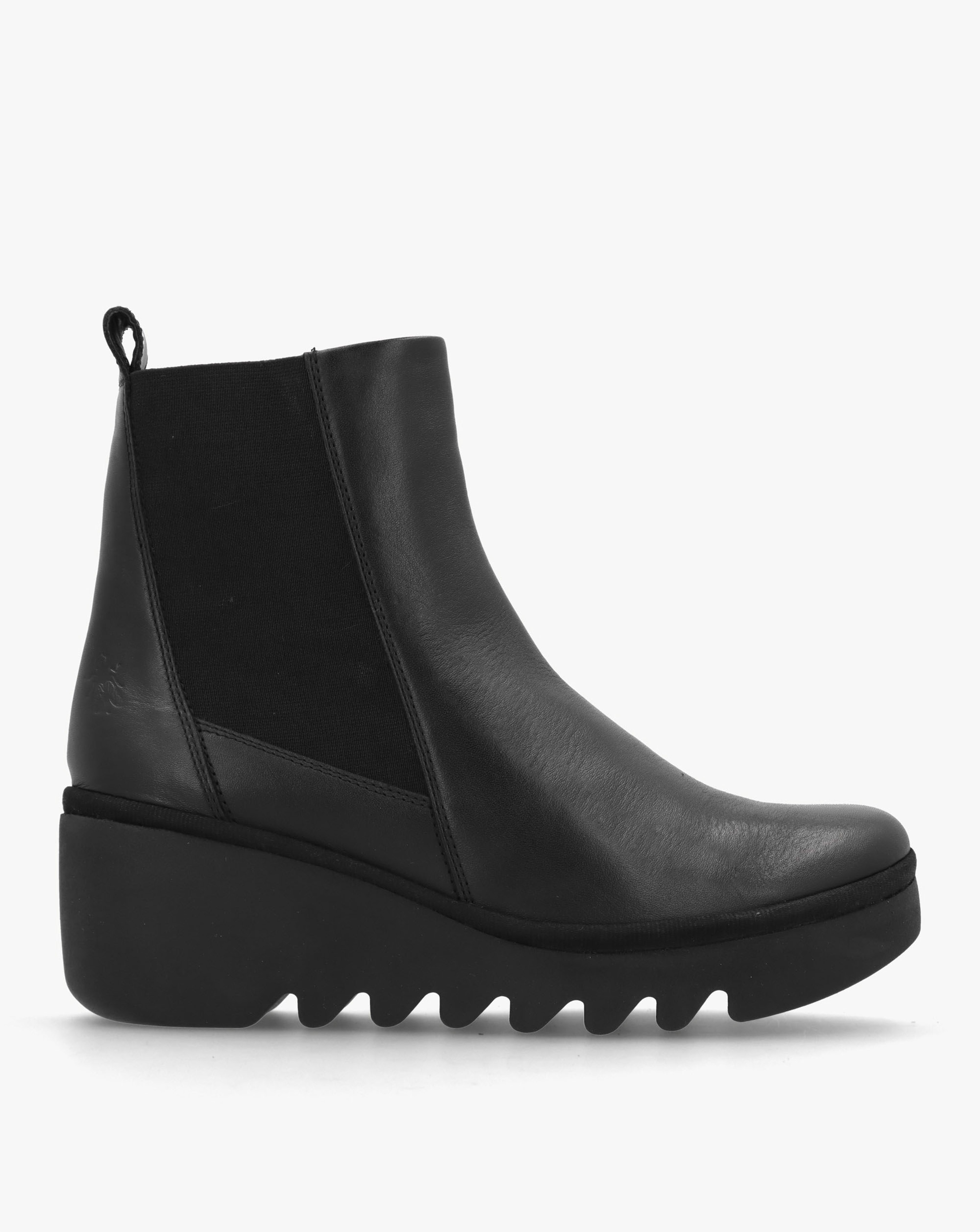 Fly London Bagu Black Chelsea Boots