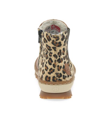 Rieker Weave Standard Fit Chelsea Boots