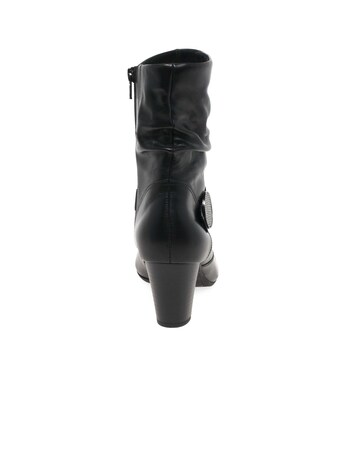 Gabor Maxie Wide Fit Ruched Leg Boots