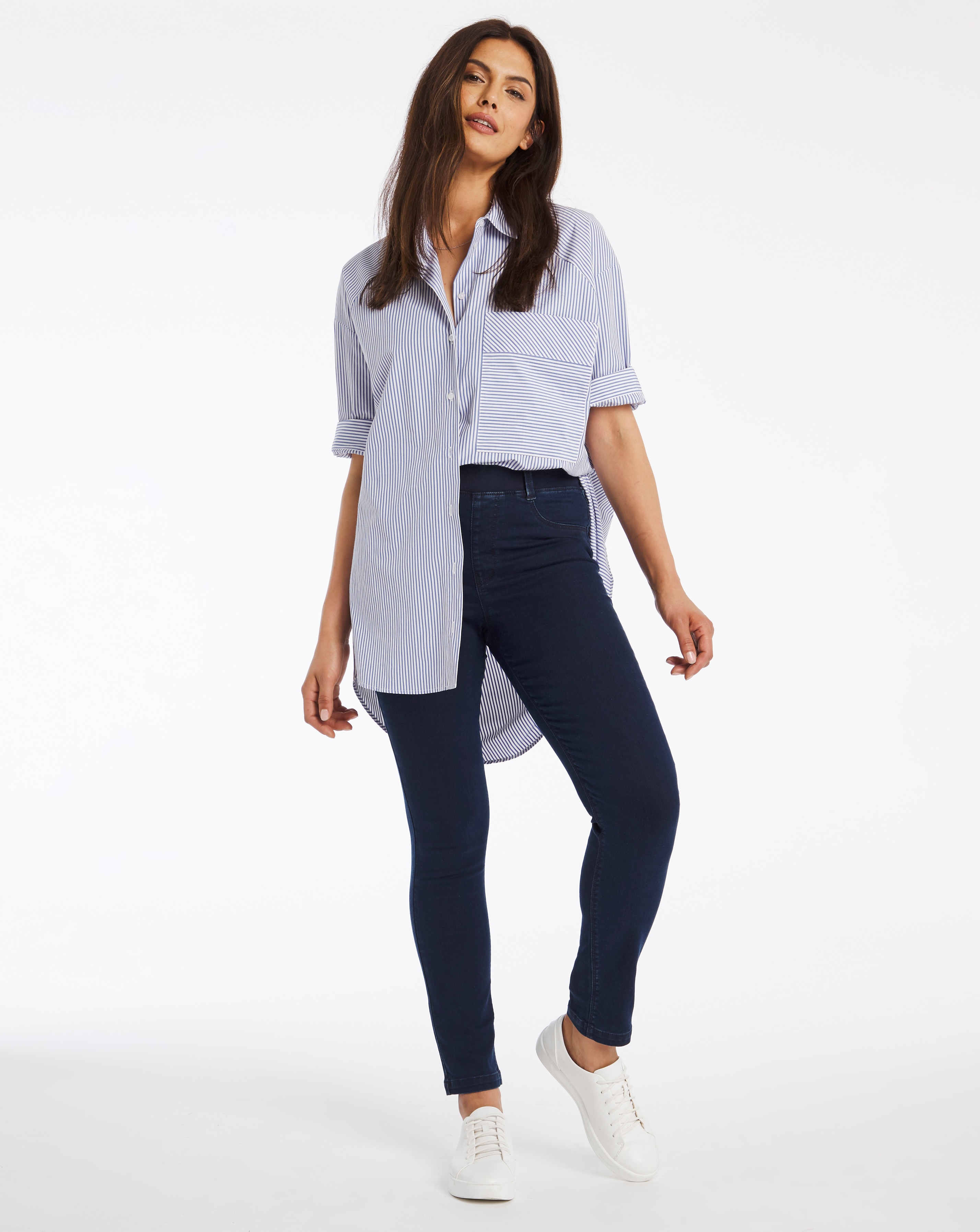 Bella Dark Indigo Slim Leg Jeggings | J 