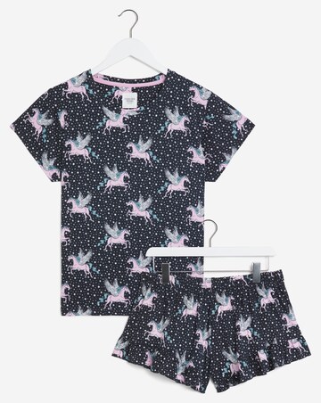 Chelsea Peers NYC Star Unicorn Short PJs