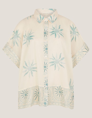Monsoon Tashie Sun Print Oversized Shirt