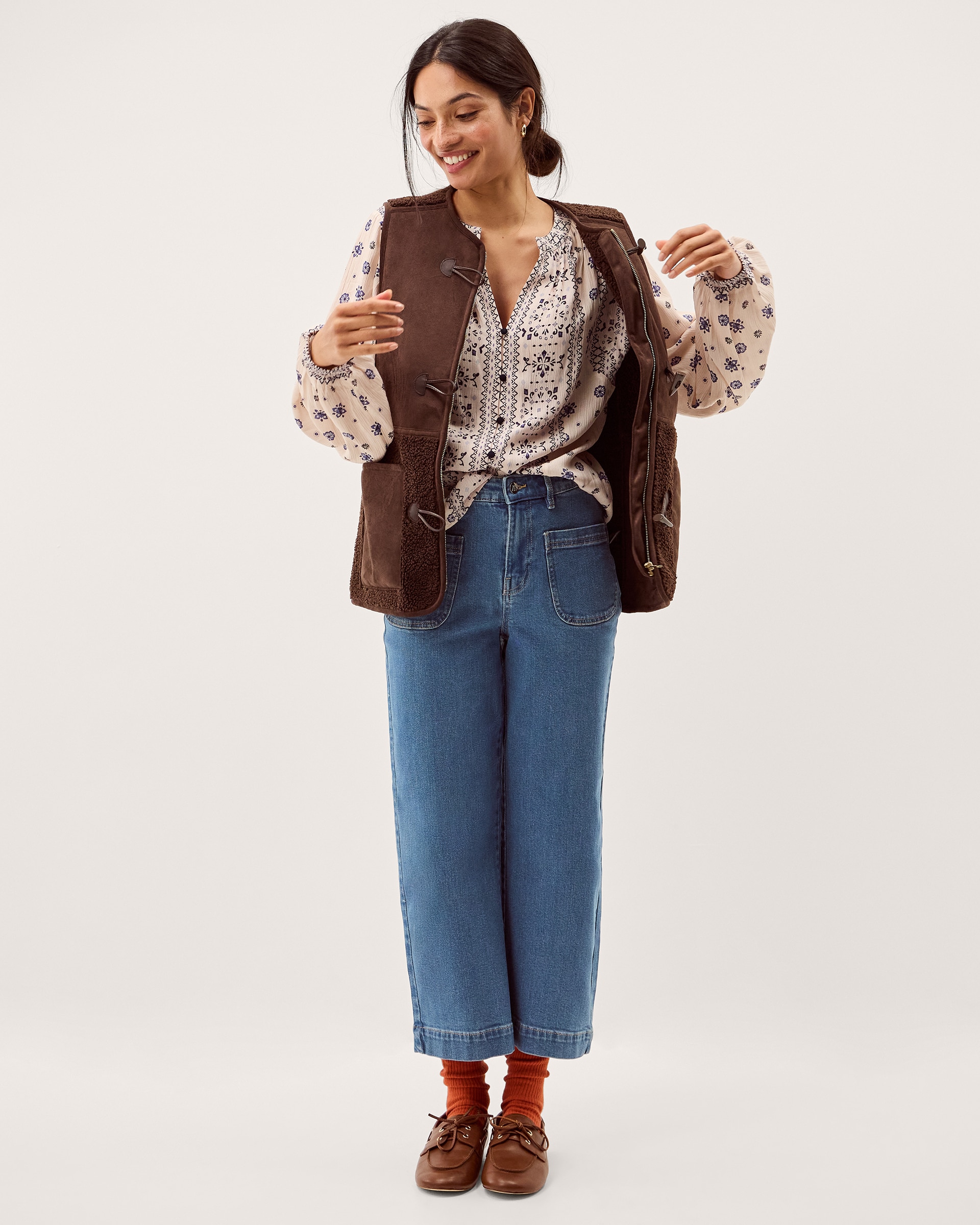 New In - Monsoon Bonny Print Blouse