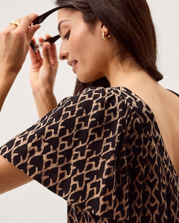 Monsoon Arti Print Wide Leg Jumpsuit