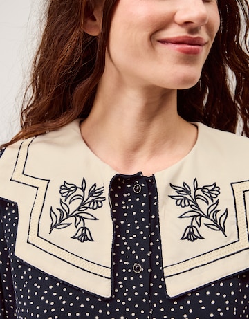 Monsoon Ivy Embroidered Collar Blouse