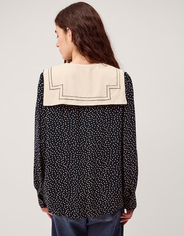 Monsoon Ivy Embroidered Collar Blouse