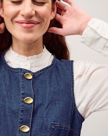 Monsoon Layla Denim Midi Dress