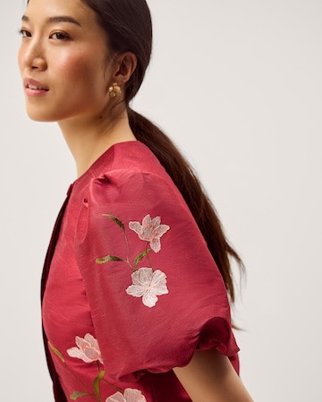 Monsoon Anya Puff Sleeve Floral Jacket