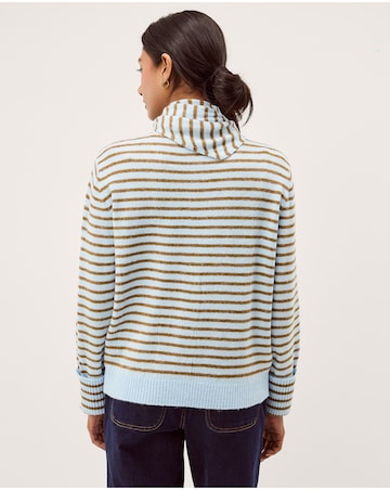 Monsoon Stripe Cardigan & Scarf