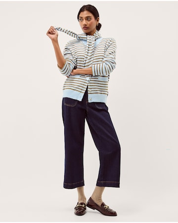 Monsoon Stripe Cardigan & Scarf