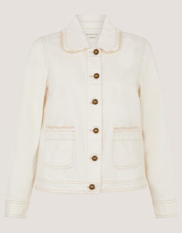Monsoon Sadie Frill Denim Jacket