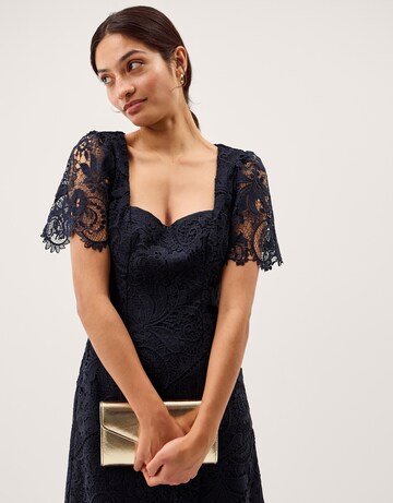 Monsoon Harper Square Neck Midi Dress