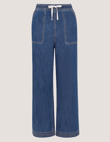 Monsoon Heidi Drawstring Wide Leg Jeans