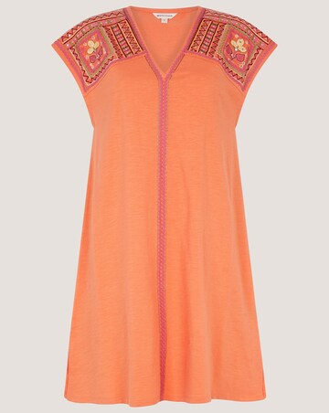 Monsoon Juliet Embroidered Mini Kaftan
