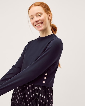 Monsoon Daisy Spot Pleated Midi Dress