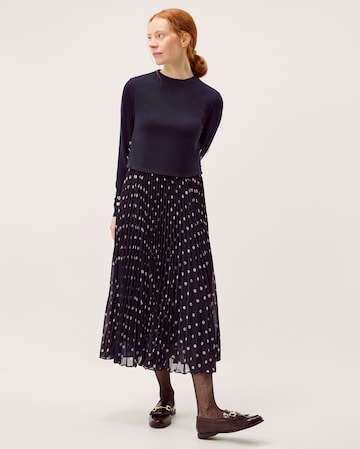 Monsoon Daisy Spot Pleated Midi Dress
