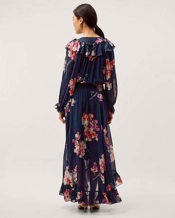 Monsoon Amber Floral Ruffle Maxi Dress