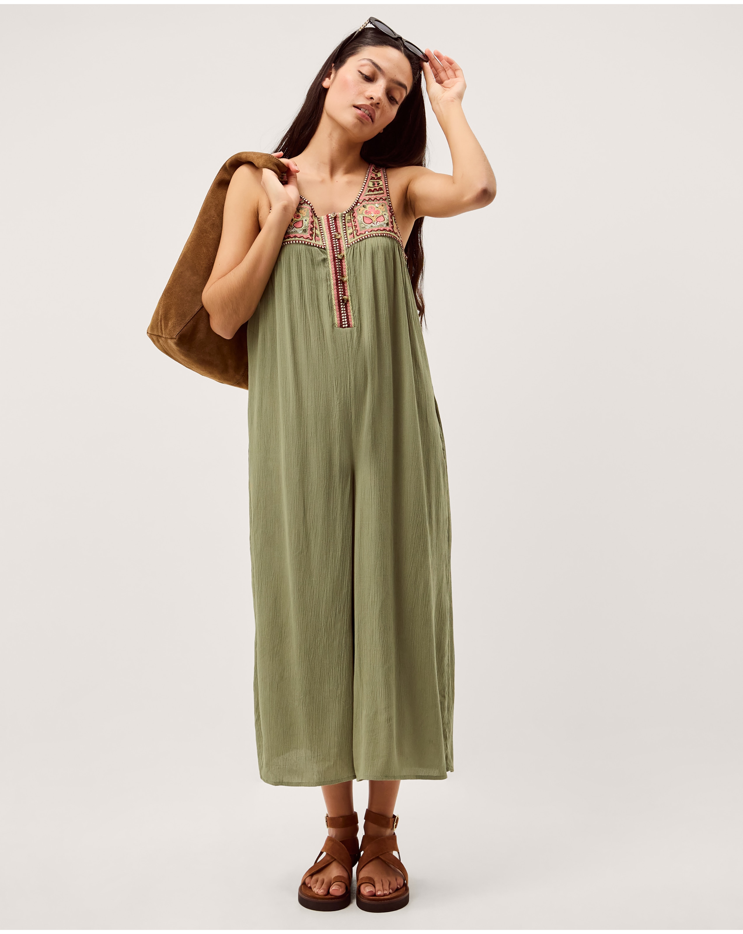 New In - Monsoon Lidia Embroidered Jumpsuit