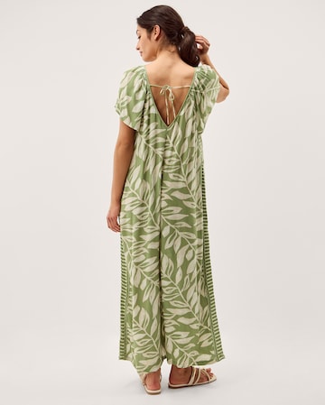 Monsoon Lillie Leaf Print Jumpsuit