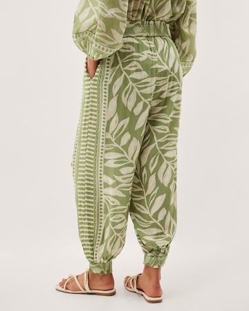 Monsoon Lillie Leaf Print Harem Trousers