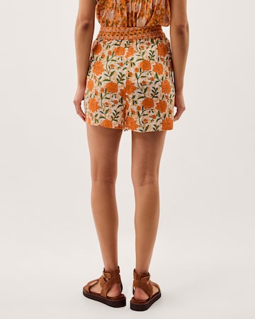 Monsoon Carris Floral Scallop Shorts