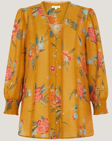 Monsoon Rosaleigh V-Neck Floral Blouse