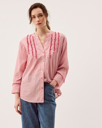 Monsoon Ceres Frill Stripe Shirt