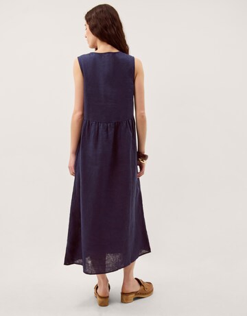 Monsoon Posey Linen Midi Dress