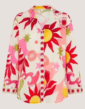 Monsoon Anissa Sun Print Cotton Shirt