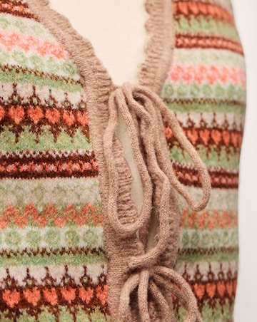 Monsoon Fran Fair Isle Cardigan