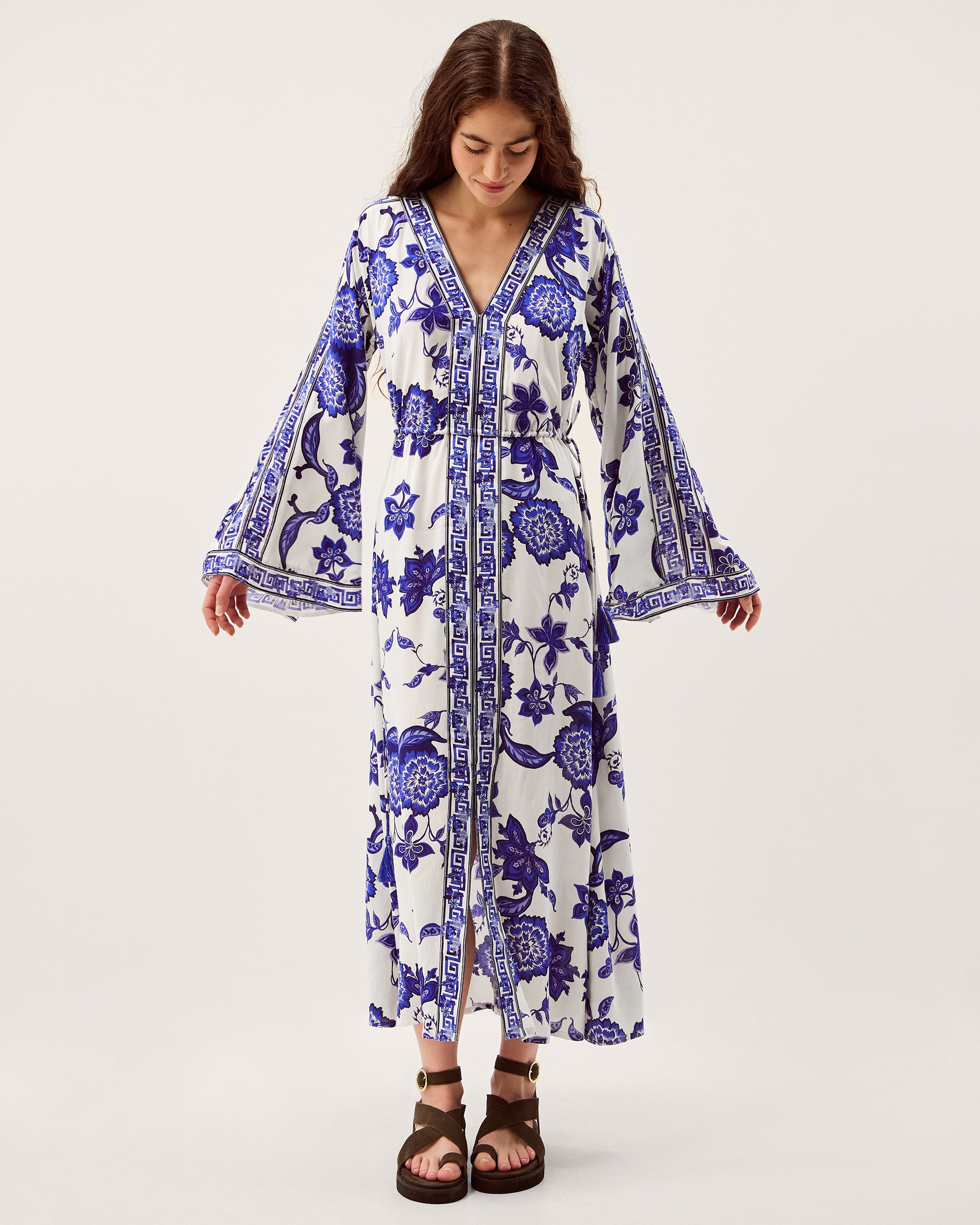 New In - Monsoon Gloria Floral Maxi Beach Dress