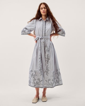 Monsoon Kirsty Stripe Midi Shirt Dress