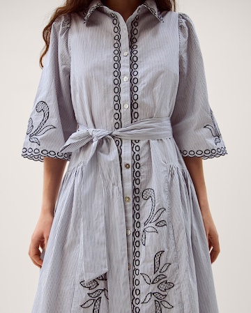 Monsoon Kirsty Stripe Midi Shirt Dress