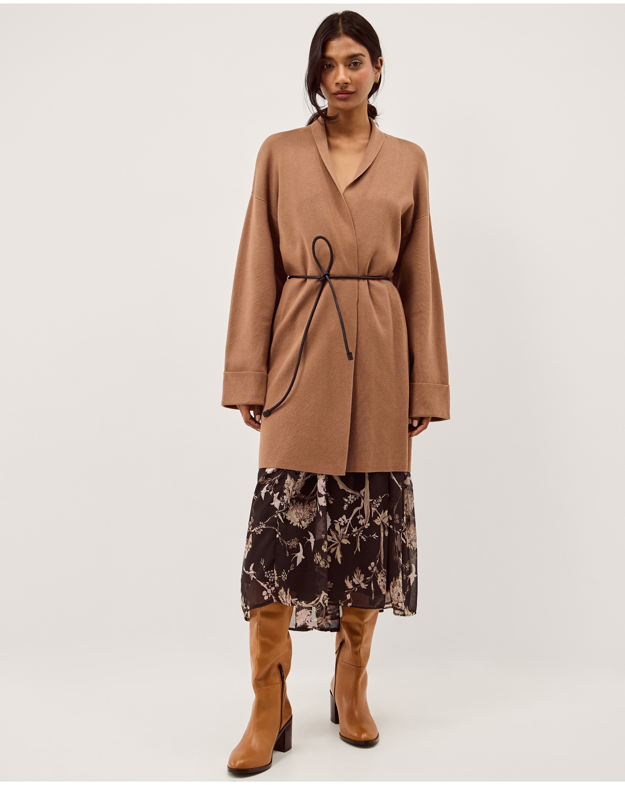 Monsoon Saskia Tie Front Cardigan