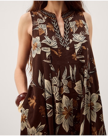 Monsoon Esther Floral Midi Dress