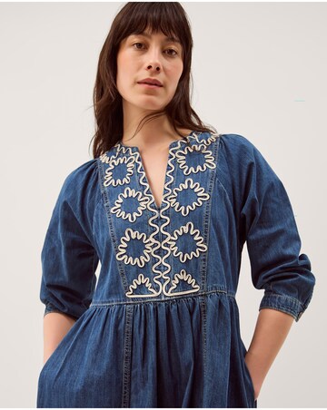 Monsoon Betty Denim Midi Dress