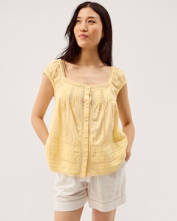Monsoon Olivia Lace Trim Top
