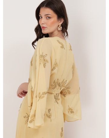 Maya Deluxe Embellished  Dress