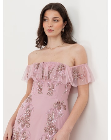 Maya Deluxe Embellished  Dress