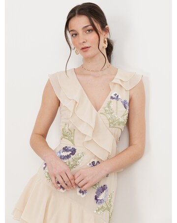 Maya Deluxe Embellished  Dress