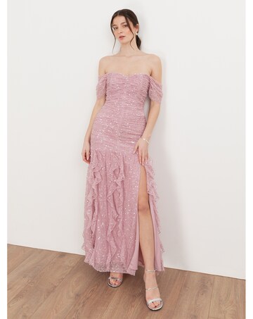 Maya Deluxe Sequined Dress