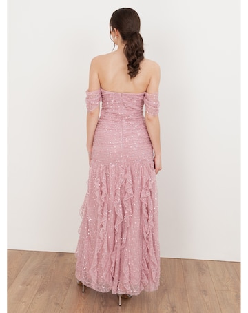 Maya Deluxe Sequined Dress