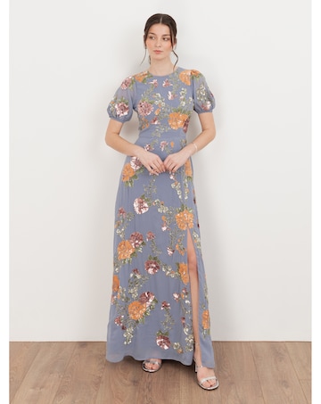 Maya Deluxe Embellished  Dress