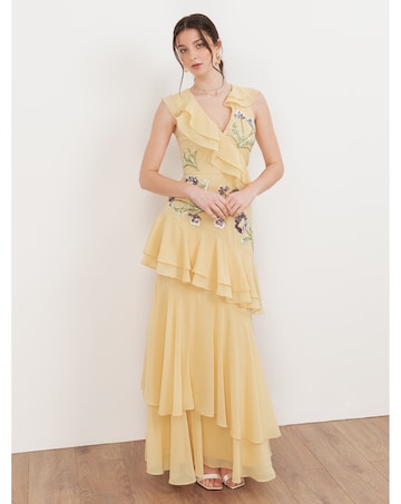 Maya Deluxe Embellished  Dress