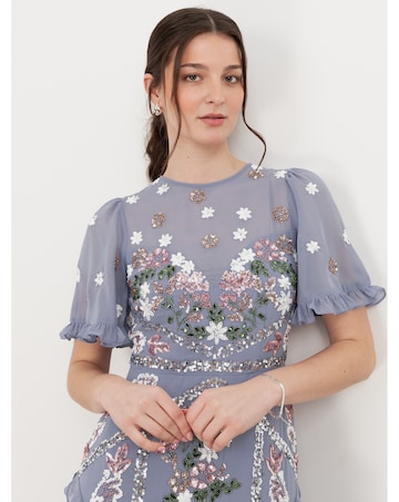 Maya Deluxe Embellished  Dress